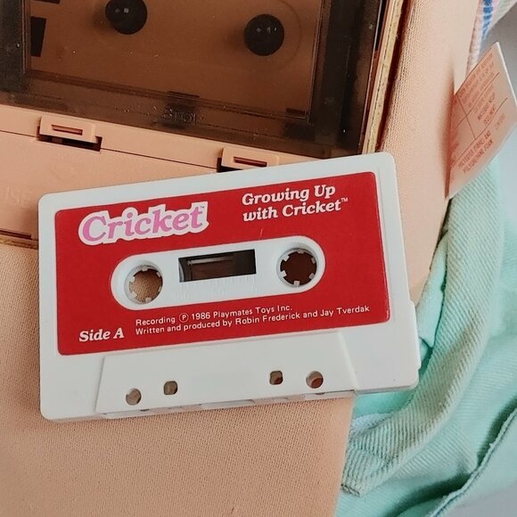 Vintage 1986 Playmates 25” Cricket Talking Doll w/ Tape, Mouth & Eyes Move - Picture 7 of 14